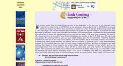 Desktop Screenshot of linda-goodman.com